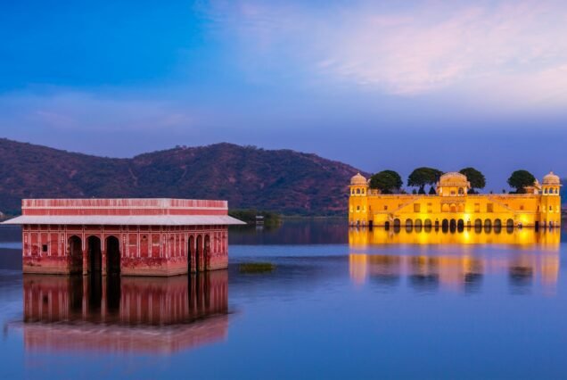 Jal Mahal Water Palace. Jaipur, Rajasthan, India