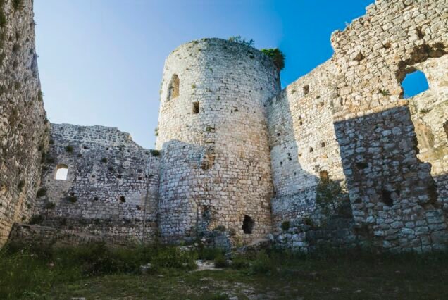 Old ruins of Klicevica fort near Zadar, Croatia