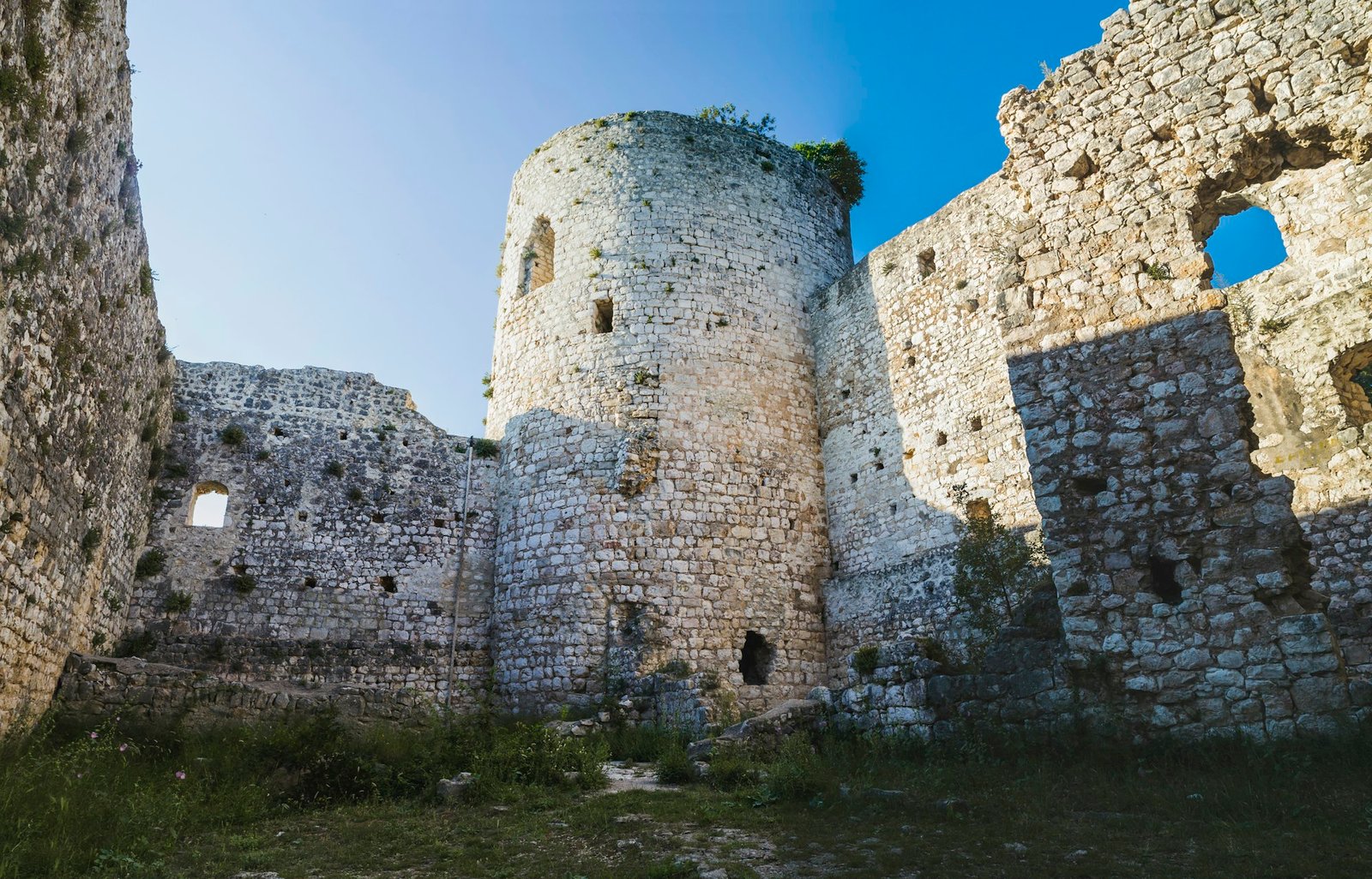 Old ruins of Klicevica fort near Zadar, Croatia