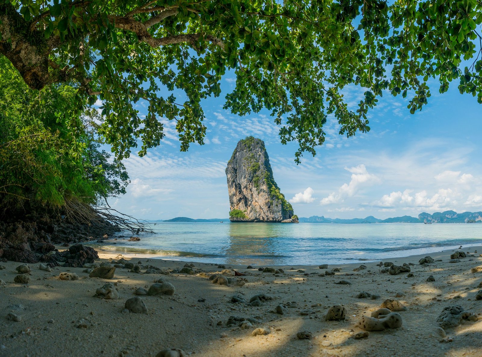 Poda beach in Krabi Thailand