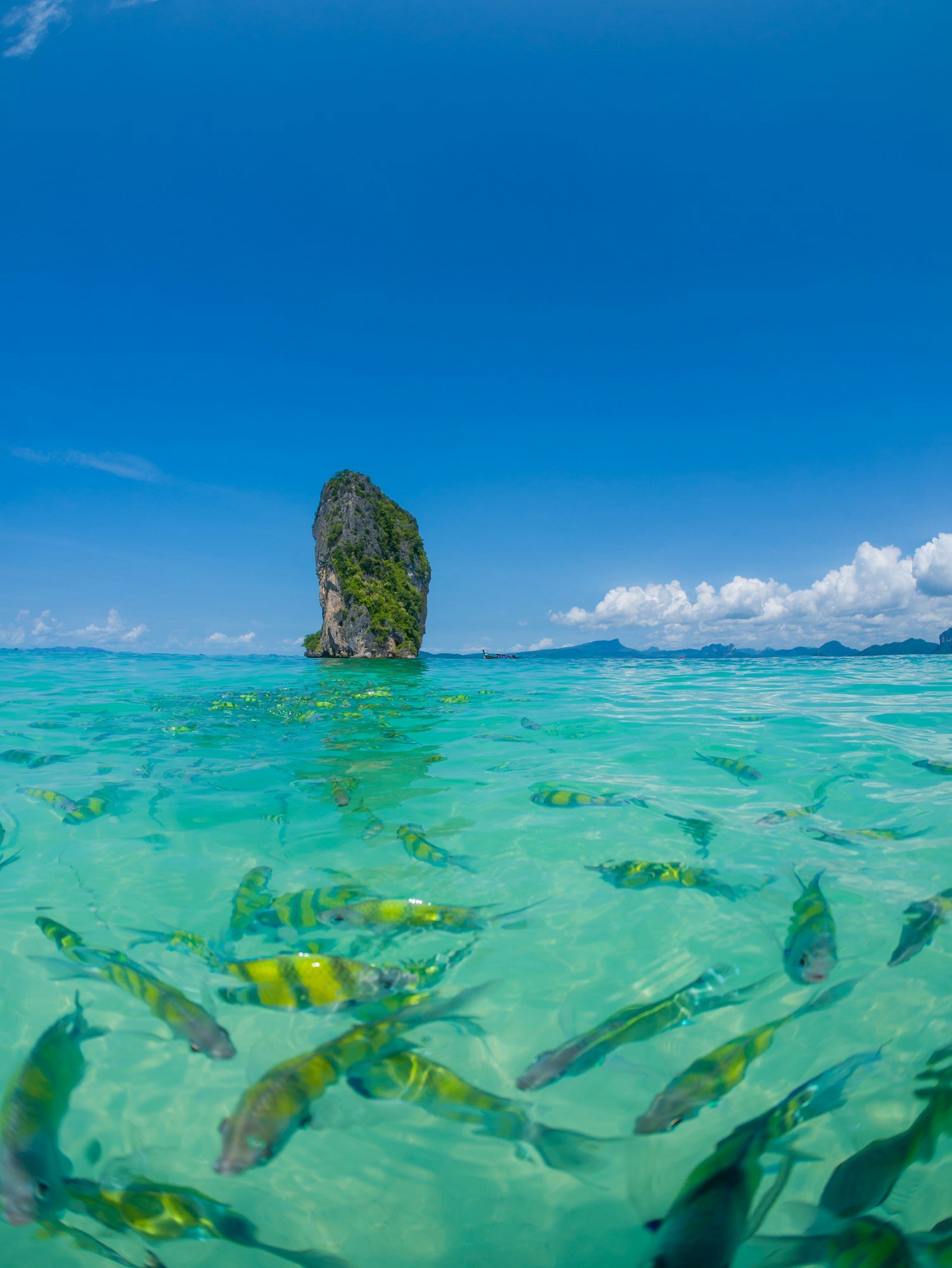 Poda Beach in Krabi Thailand