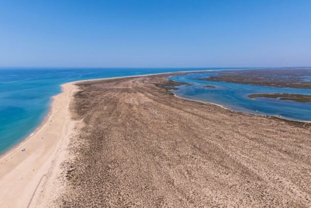 Portugal, Algarve, Ilhas de Faro, Drone