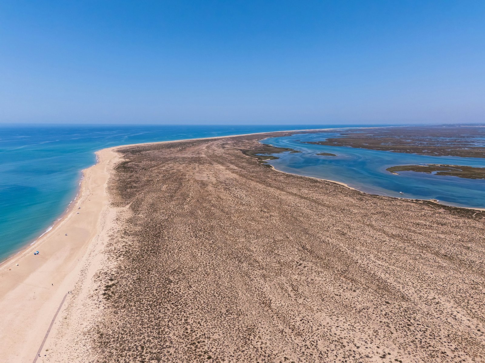 Portugal, Algarve, Ilhas de Faro, Drone