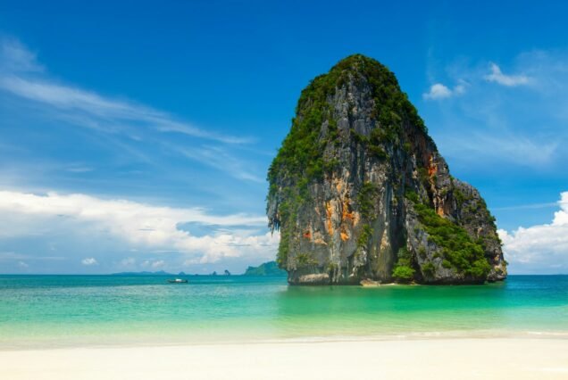 Pranang beach. Krabi, Thailand