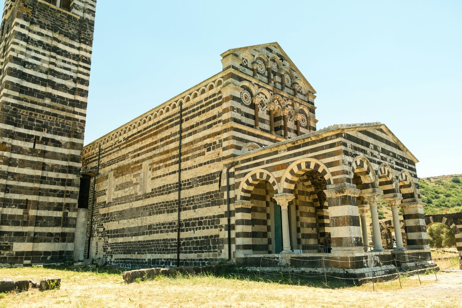Romanesque church in northern Sardinia Sassari Province. Itay.
