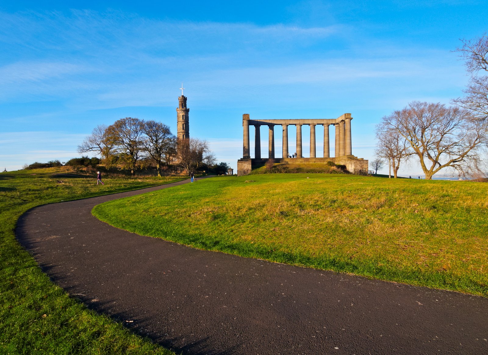 Calton Hill in Edinburgh