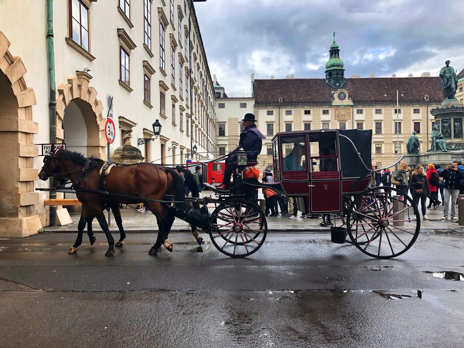 Horse carriage in Vienna
